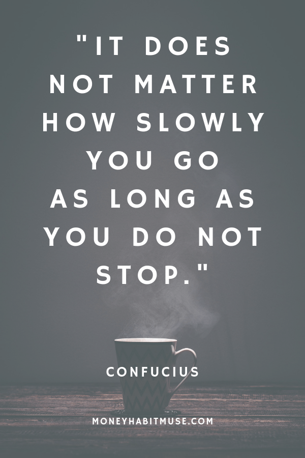 Confucius quote about the importance of perseverance