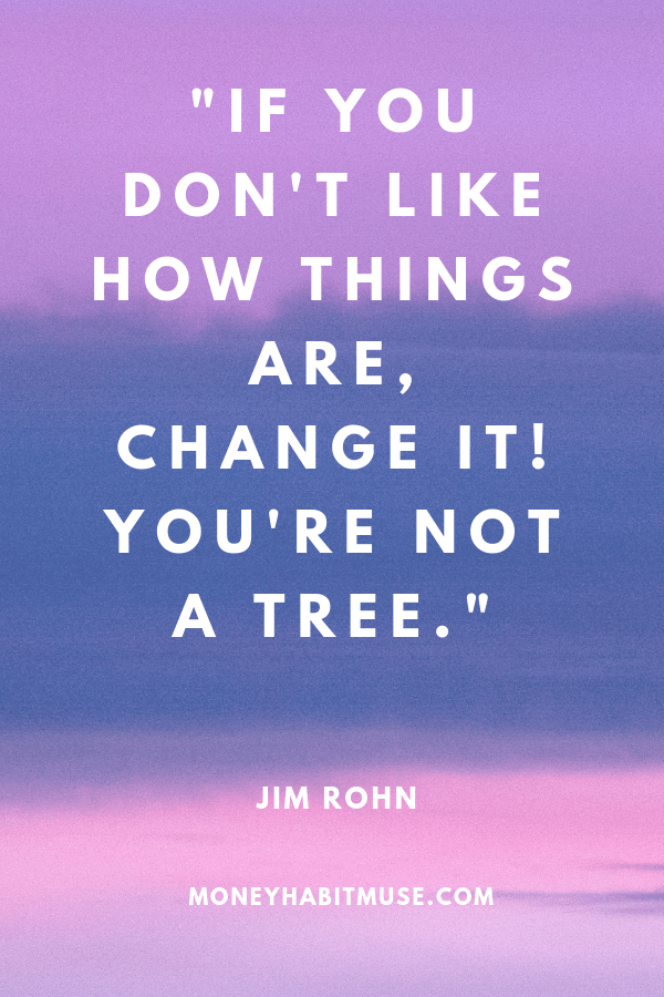 Jim Rohn quote about embracing change
