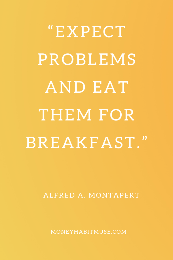 Alfred A. Montapert about facing problems head-on