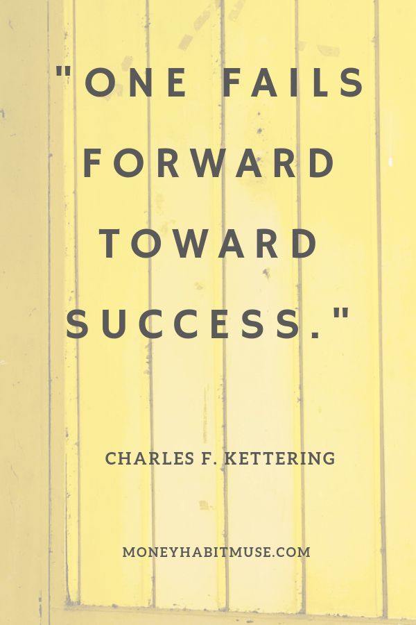 Charles F. Kettering quote about the value of failure