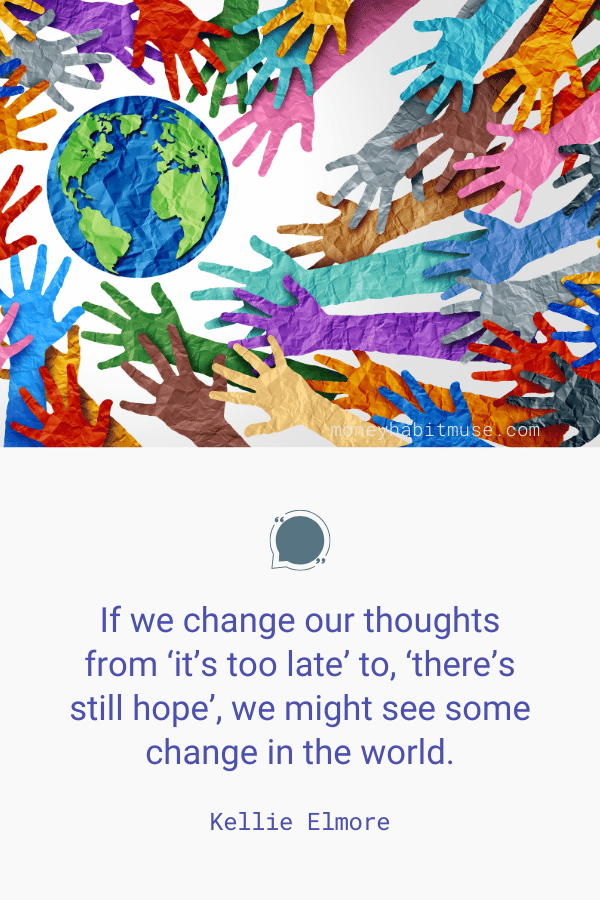 Kellie Elmore quote about the power of hope