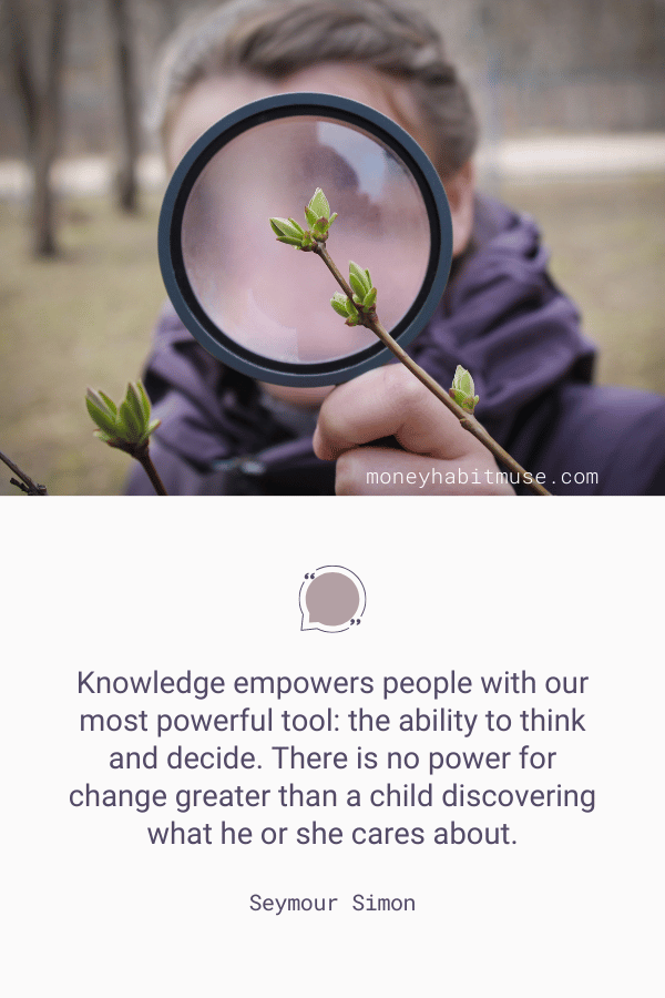 Seymour Simon quote about the power of knowledge and discovery