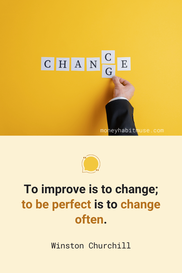 Winston Churchill quote about embracing change