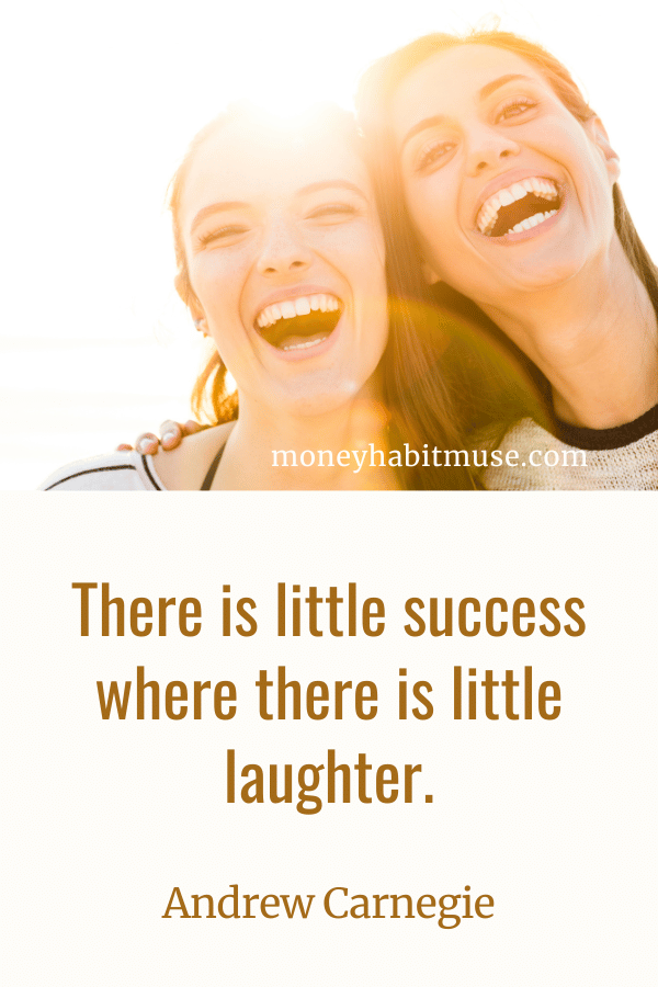 Andrew Carnegie's quote about the underrated power of laughter